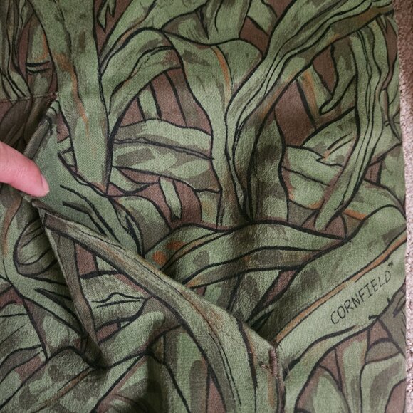 VTG Cornfield Camouflage Jacket Men’s SZ Medium USA Hunting Coat Gorpcore Bird - Picture 6 of 12